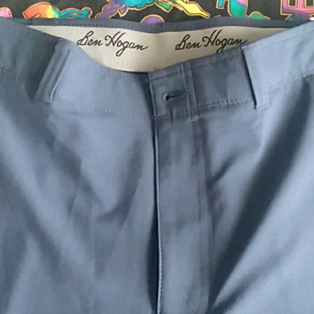 Navy blue slacks